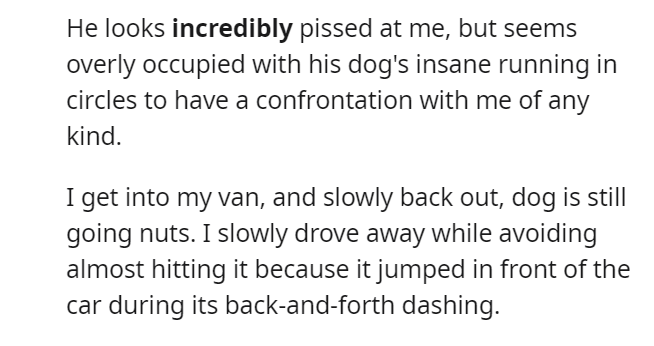 i get into my van i get into my van