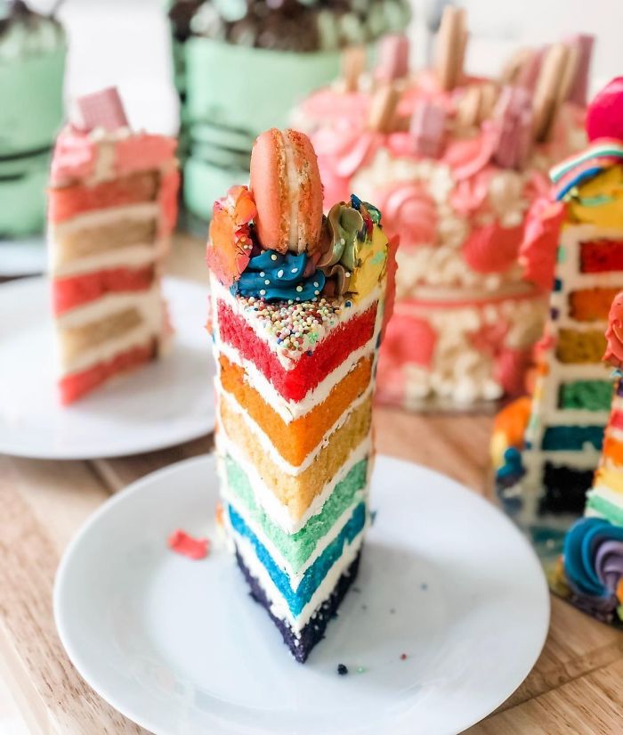 Rainbow cake