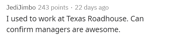 confirm, managers are awesome. 