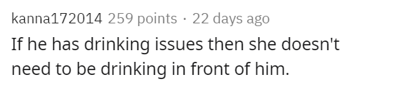Drinking issues