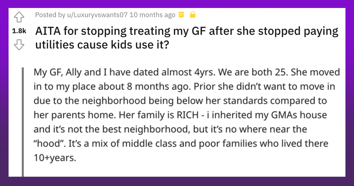 treating my girlfriend