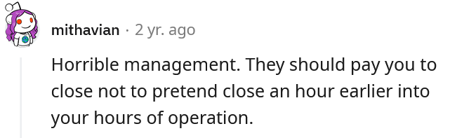 Horrible-management
