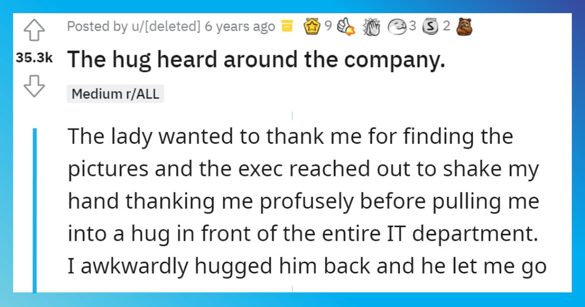 Hug Heard Around