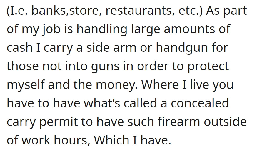 firearm