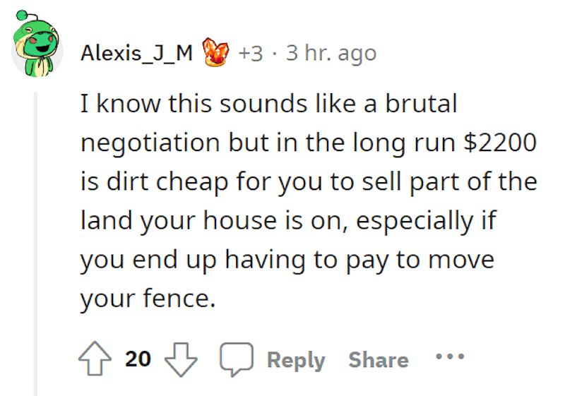 is-dirt-cheap-sell-part-land-house-is-on-especially-if-end-up-having-pay-move-fence-20-reply-share