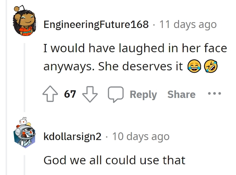 laughed