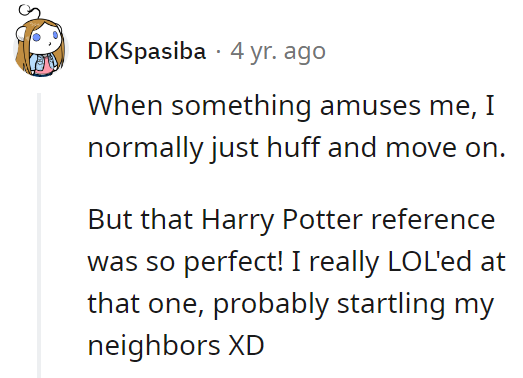something-amuses