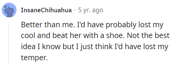 with-a-shoe