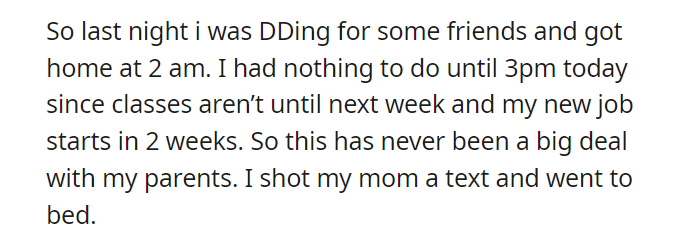 AITA for asking moms boyfriend to stop trying to parent me