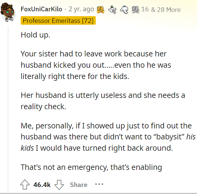 AITA for calling my sisters husband useless