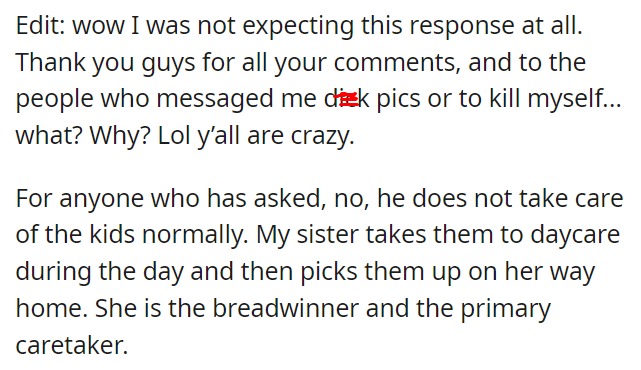 AITA for calling my sisters husband useless