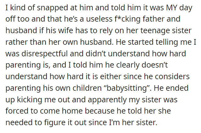 AITA for calling my sisters husband useless4