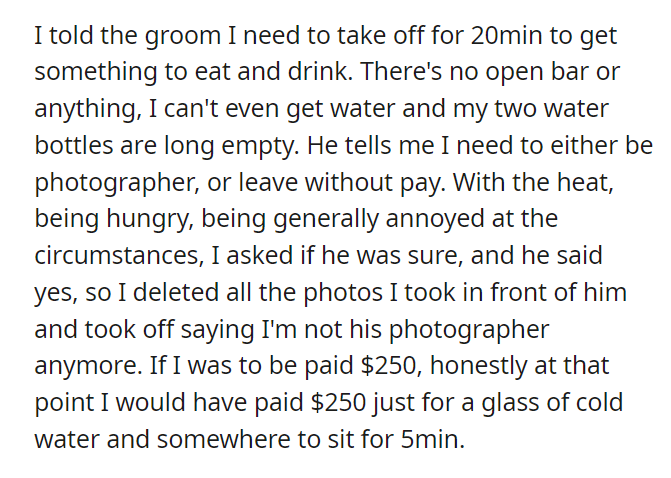 AITA for deleting my friend's wedding photos in front of them