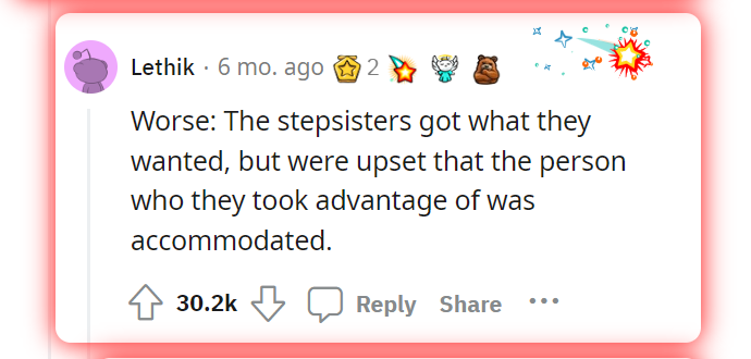 AITA for getting my daughter a hotel room entirely for herself after her stepsisters made her sleep on the floor