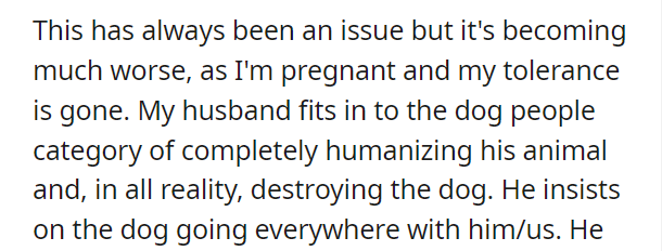 AITA for refusing to run errands with him because he wouldn't leave his dog home