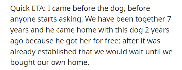AITA for refusing to run errands with him because he wouldn't leave his dog home