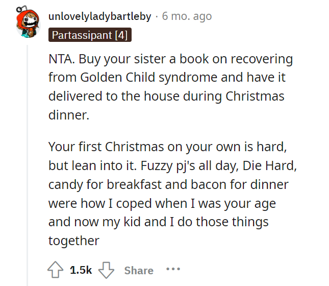 AITA for telling my parents I won't go home for Christmas unless they get me a gift