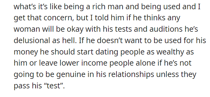 Aita for telling my brother he got exactly what he deserved when he pushed his girlfriend away for being a “gold digger”