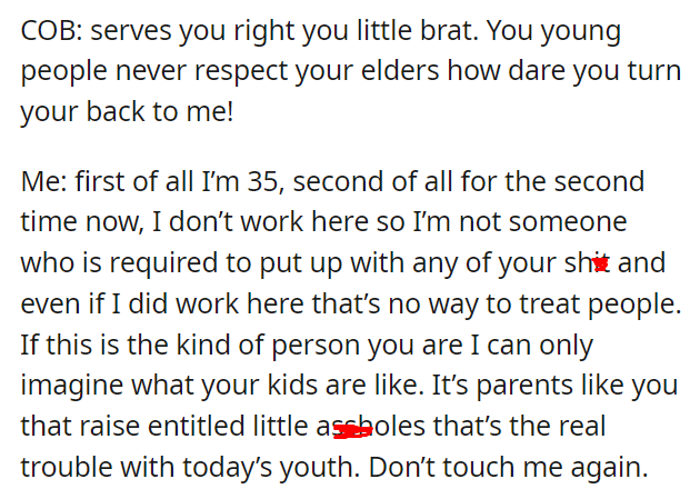 Can you not tug on that You’re awfully close to my penis....