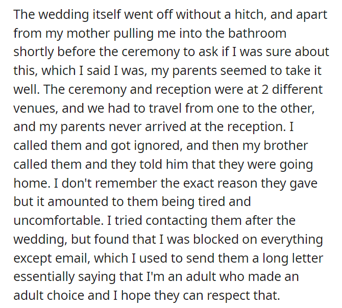 My (29f) parents ghosted me 5 years ago after my wedding and now reached out. What do I do