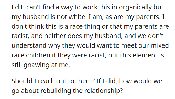 My (29f) parents ghosted me 5 years ago after my wedding and now reached out. What do I do