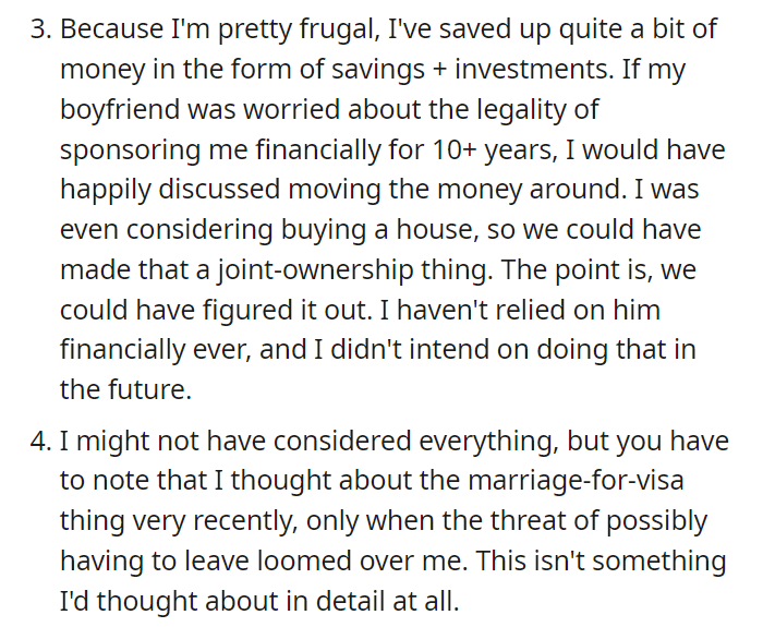 My boyfriend doesn't want to marry me because I'm an immigrant + UPDATE