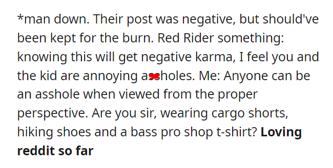 So you can shop but I can't