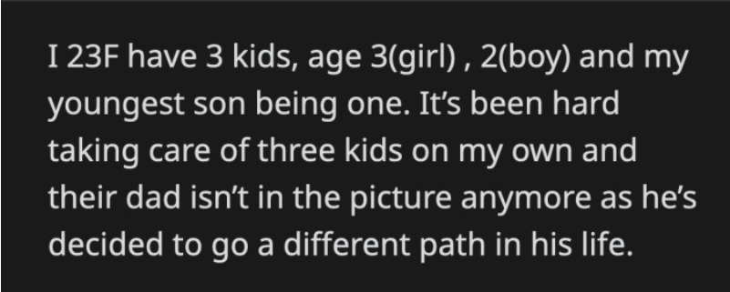 aita for asking my sister to babysit my kids