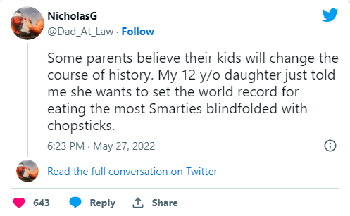 parenting tweets