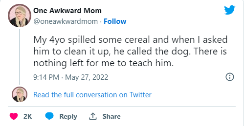 parenting tweets