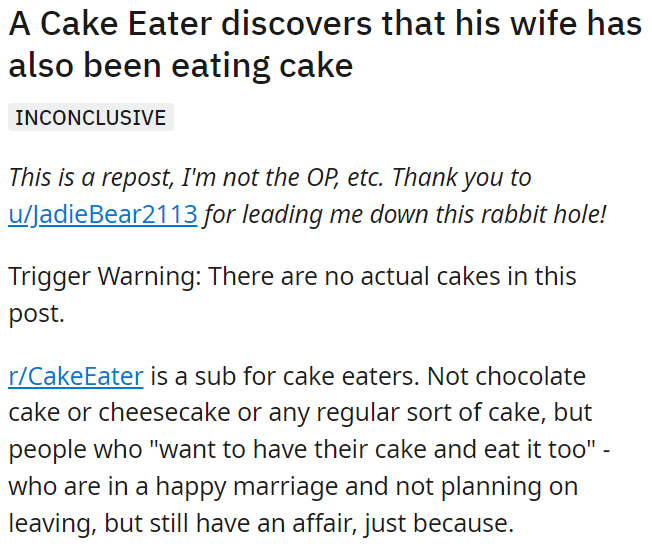 A-cake-eater