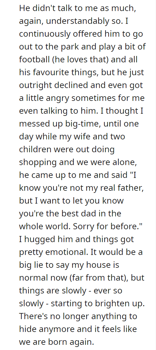 AITA for letting my brother call me dad and refusing to tell him the ugly truth
