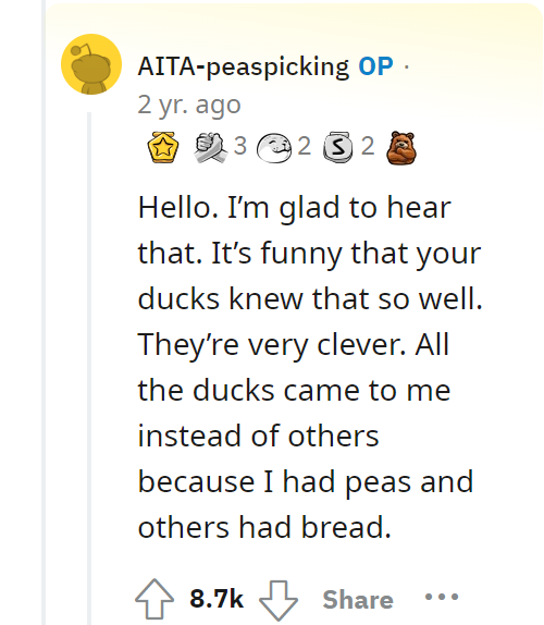 AITA for picking out the peas from my dinner in front of my mum's boss