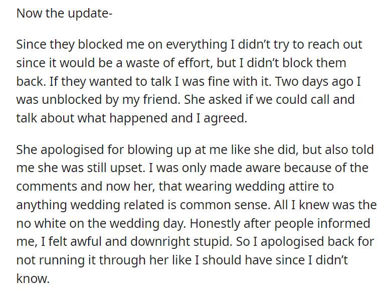 AITA for wearing a wedding dress at a wedding