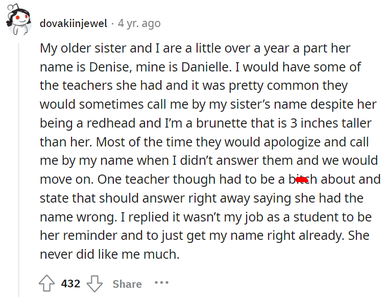 Another department’s manager doesn’t know my name, rages when I don’t answer her