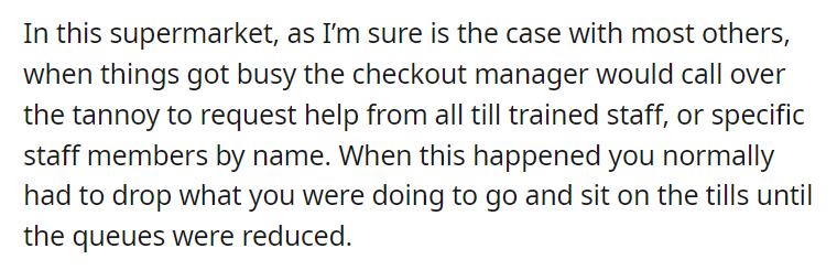 Another department’s manager doesn’t know my name, rages when I don’t answer her
