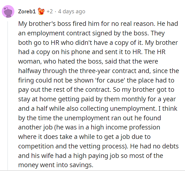 Boss firing me without a warning and fucking up the termination