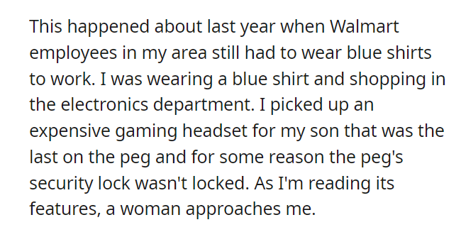 IDWHL Got told I can't shop at Walmart if I work there. I don't work at Walmart