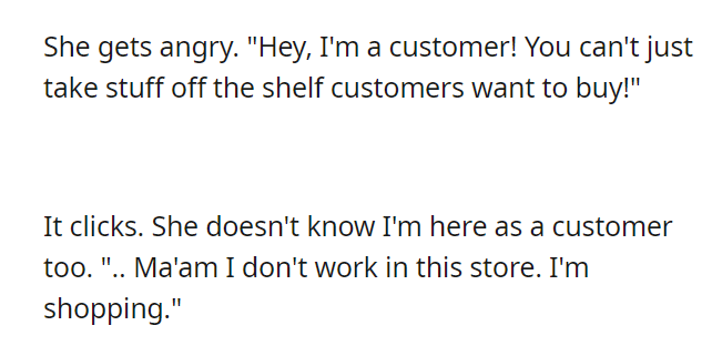 IDWHL Got told I can't shop at Walmart if I work there. I don't work at Walmart