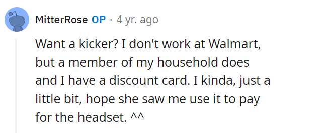 IDWHL Got told I can't shop at Walmart if I work there. I don't work at Walmart
