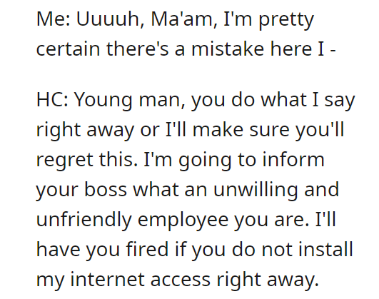 I'm a resident of this building, Ma'am