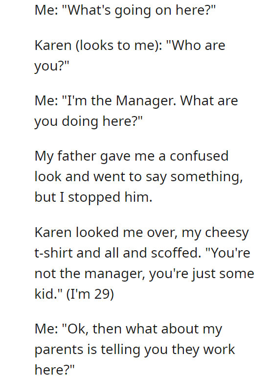 Lady Mistakes my Parents as Employees, and Stomps on Mom's Service Dog's Tail.