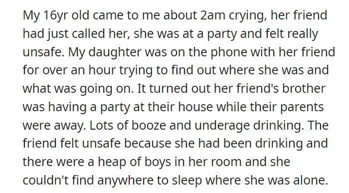 My child lost a friend today because I called the cops