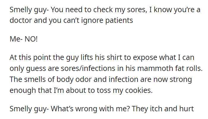 No, I’m really not a nurse. I promise.