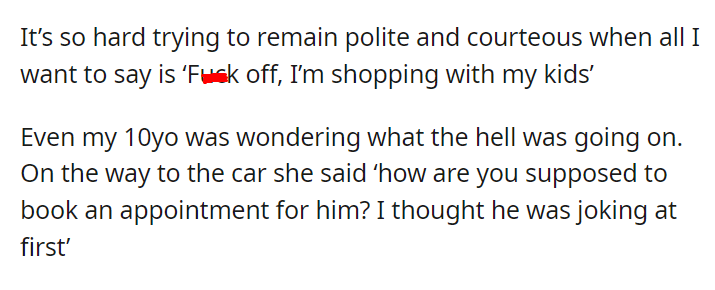 Patient wants me to book him an appointment with the Doctor - while I’m shopping in the supermarket