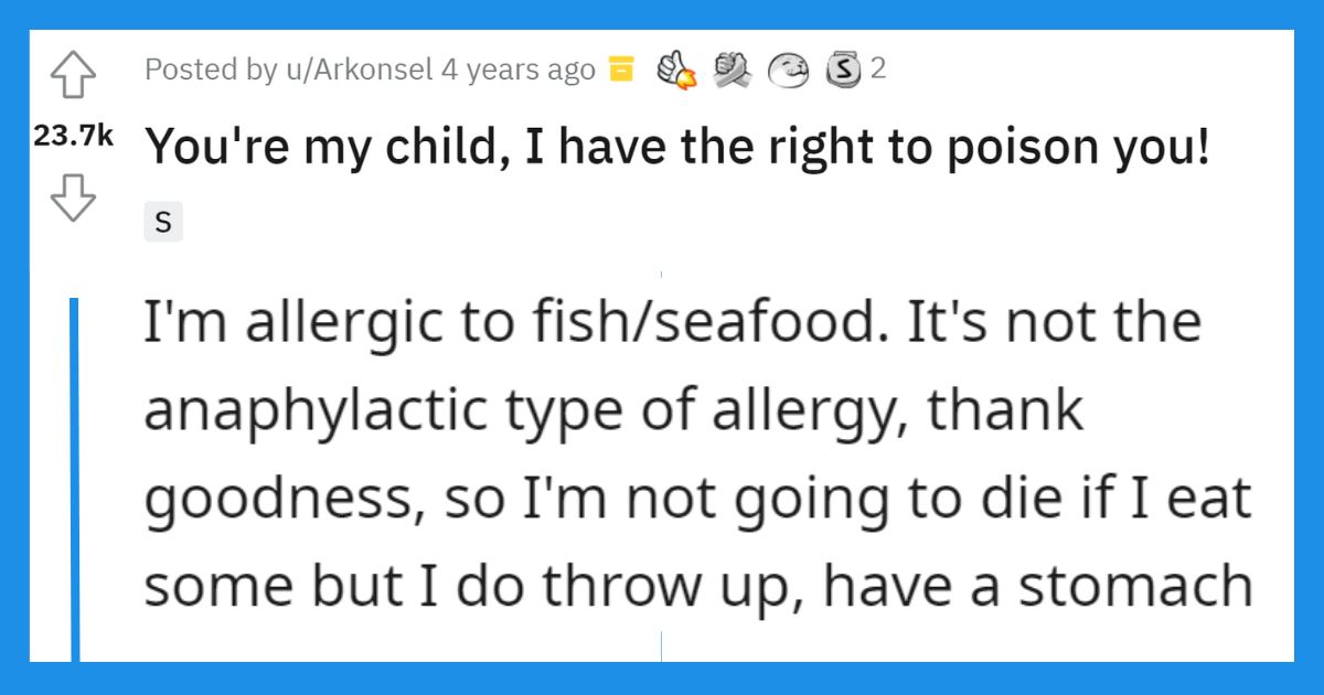 Child Seafood Allergy