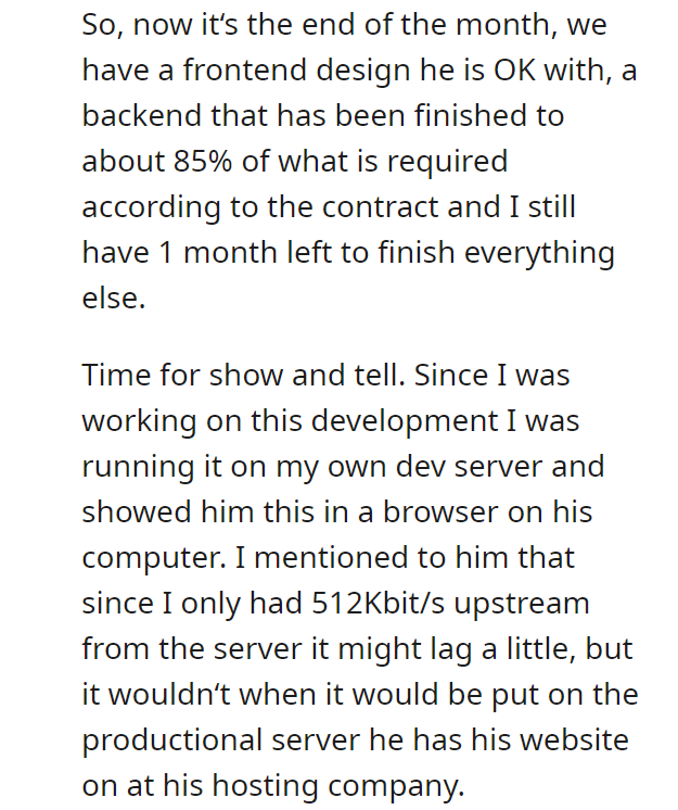 Client tried to screw me by locking me out of my own system.