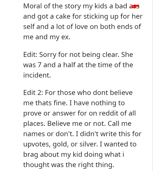EK sexually assaults my daughter. Finds out the hard way she's been taught to take care of herself.