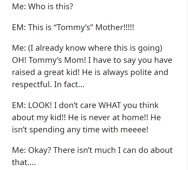 EM wants me to stop treating my young adult children as adults.