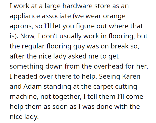 Ex employee chews out a Karen